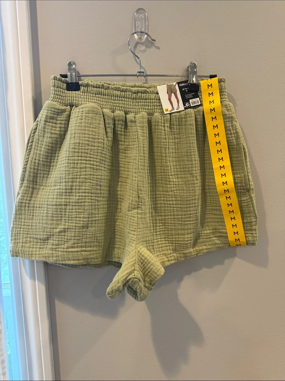 Billabong medium Everyday Gauze Elastic Waist Women’s Shorts - Sage Green